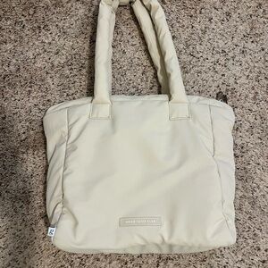 Cream Tote Bag